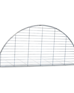 Wire mesh half for fan wall chimney D820 galv. mesh width 20